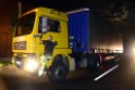 LKW Verfolgung A 3 Rich Oberhausen gestellt mit Nagelbrett Hoehe AS Koeln Dellbrueck P68